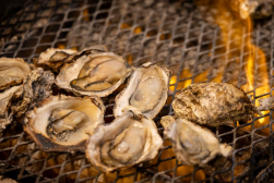 強火力で一気に熱した焼きたて牡蠣は宮島漁師の味、の巻