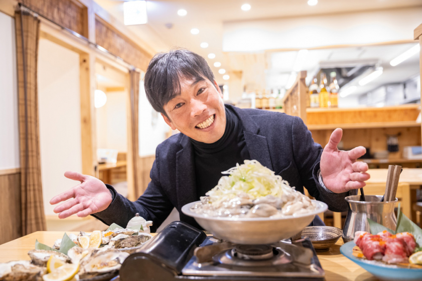 鍋なのに生牡蠣？ 牡蠣界の二刀流メニュー、の巻