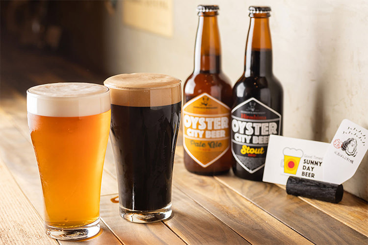 OYSTER CITY BEER 牡蠣ングダム 広島はしご牡蠣