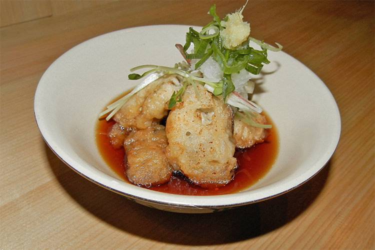 牡蠣の揚げ出し 牡蠣ングダム 広島はしご牡蠣