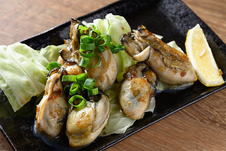 カキバター焼 牡蠣ングダム 広島はしご牡蠣