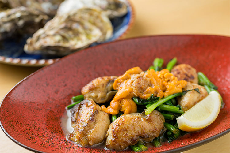 カキウニホウレン 牡蠣ングダム 広島はしご牡蠣