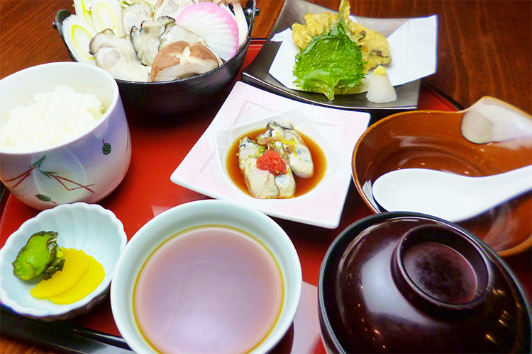 牡蠣鍋御膳 牡蠣ングダム 広島はしご牡蠣