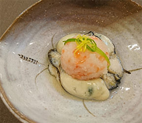 大竹産牡蠣のつぶつぶみぞれ酢 牡蠣ングダム 広島はしご牡蠣