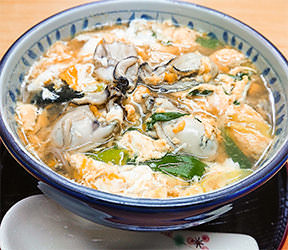 牡蠣そば 牡蠣ングダム 広島はしご牡蠣