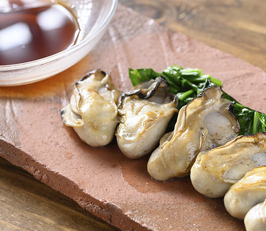 カキとほうれん草のバター焼き 牡蠣ングダム 広島はしご牡蠣