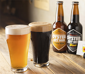 OYSTER CITY BEER 牡蠣ングダム 広島はしご牡蠣