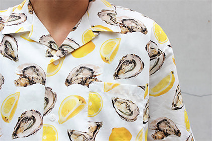 入手困難　Oyster Shirts（S/S） サノバチーズ　牡蠣　レモン